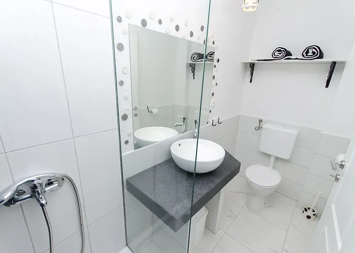 Apartment Modernes Nur 350 Meter Zum Mit Privater Terrasse, Babybett, Elektrogrill *